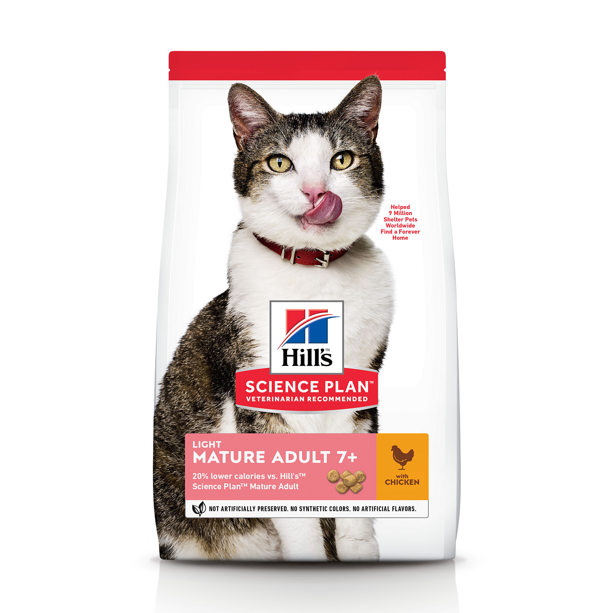 Hill’s Science Plan Mature Katzenfutter – Huhn Light – 1,5 kg Hill’s Science Plan Mature Katzenfutter – Huhn Light – 1,5 kg