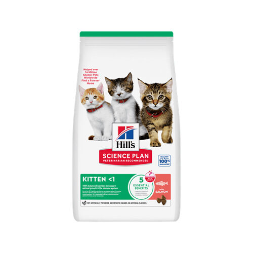 Hill’s Science Plan – Kitten – Salmon – 1,5 kg Hill’s Science Plan – Kitten – Salmon – 1,5 kg