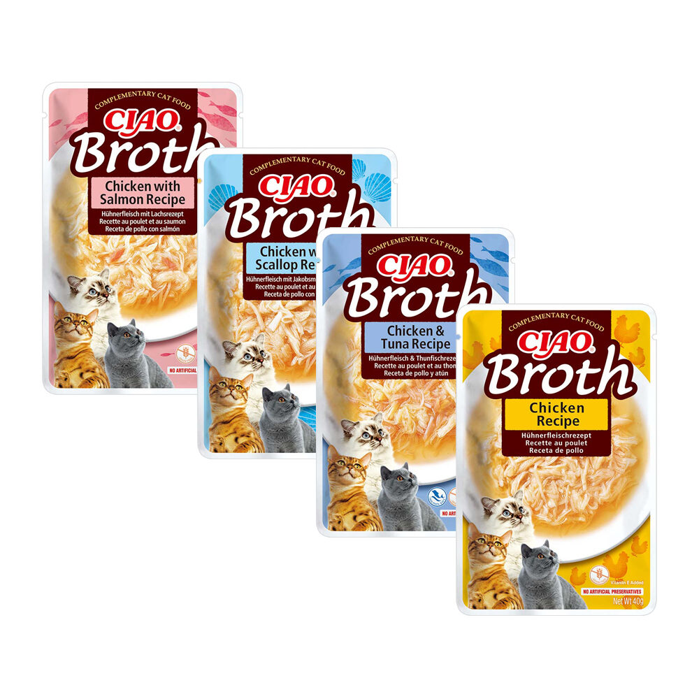 Inaba Churu Brühe – Huhn & Jakobsmuschel – 12 x 40 g