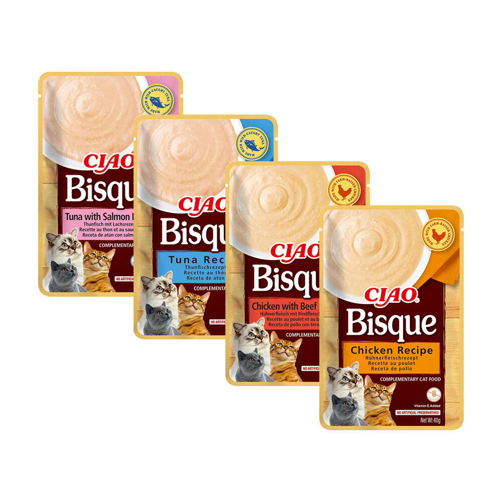 Inaba Ciao Bisque Nassfutter – Katze – Thunfisch