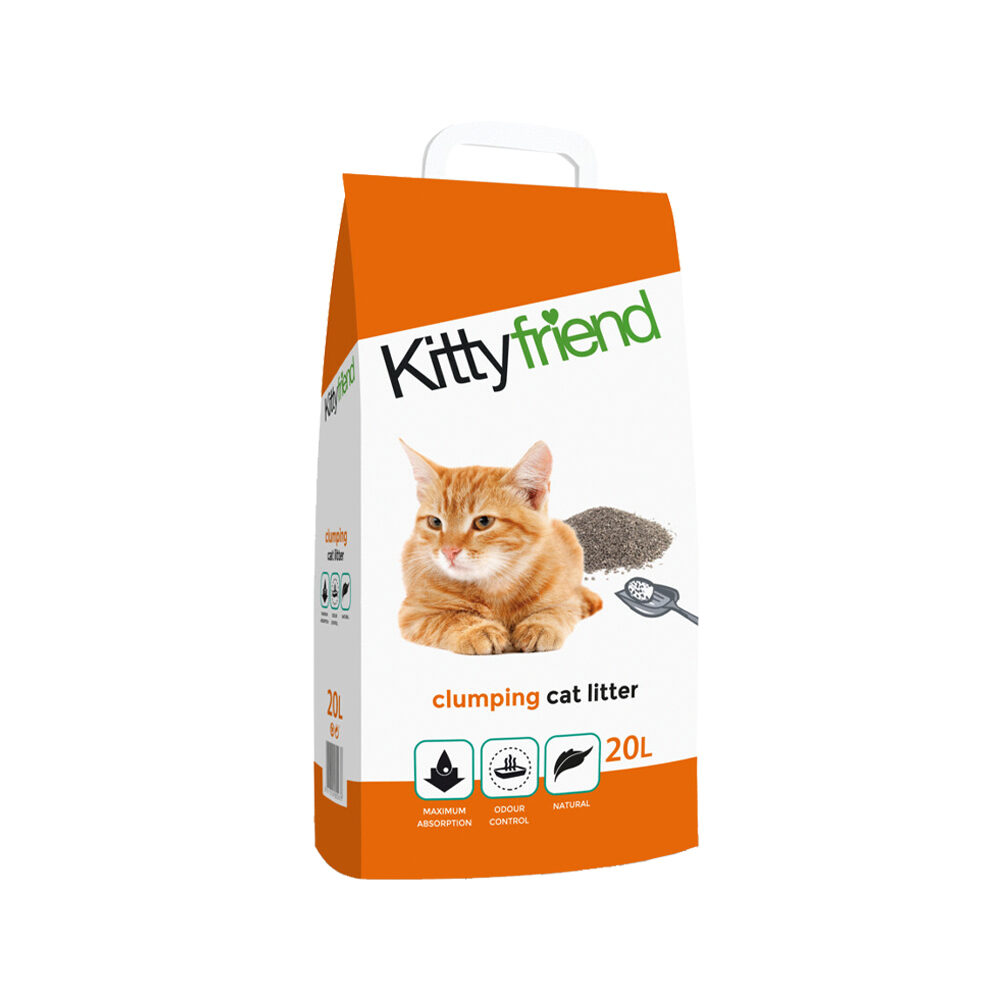 Kitty Friend – Klumpende Katzenstreu – 20 L