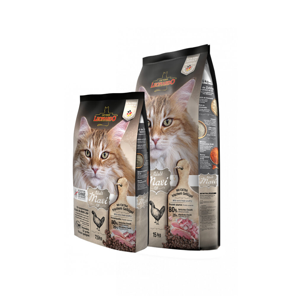 Leonardo – Adult Maxi GF – Katzenfutter – 7,5 kg