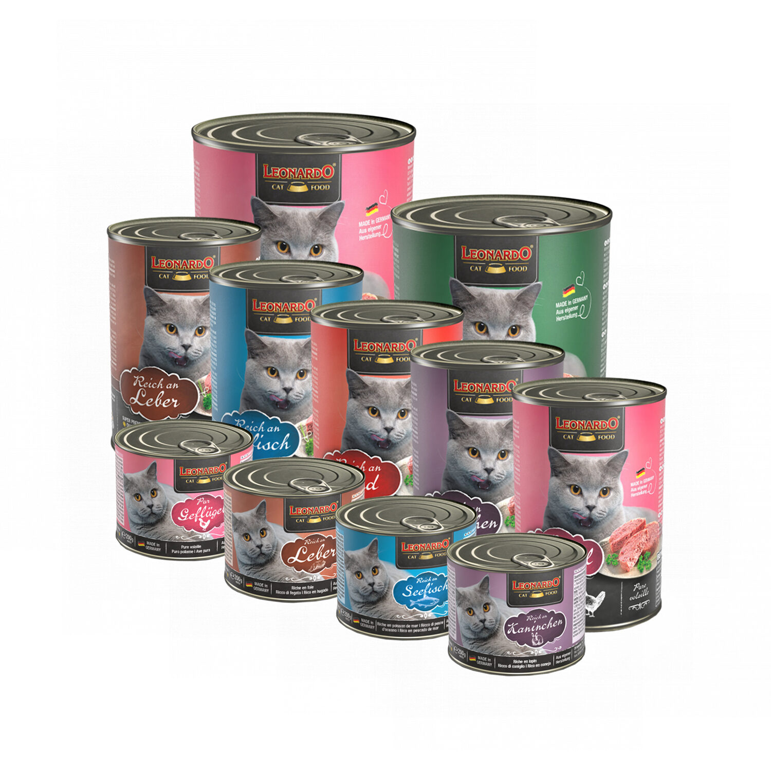 Leonardo – Reich an Seefisch – 6 x 800 g Leonardo – Reich an Seefisch – 6 x 800 g