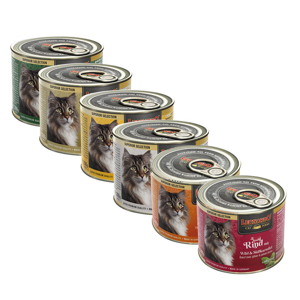 Leonardo Superior Nassfutter – Pute mit Forelle & Preiselbeeren – 6 x 400 g Leonardo Superior Nassfutter – Pute mit Forelle & Preiselbeeren – 6 x 400 g