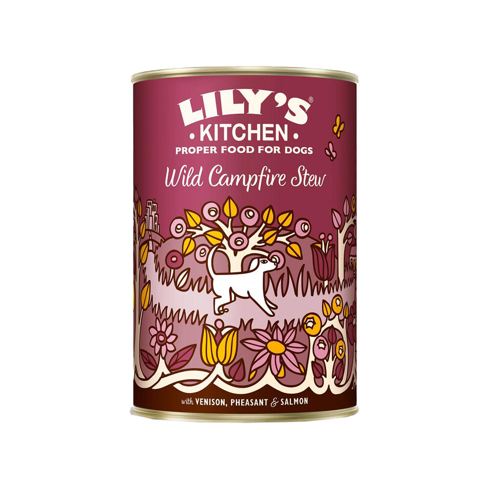 Lilys Kitchen Hundefutter – Dosen- Wild Campfire Stew – 6 x 400 g