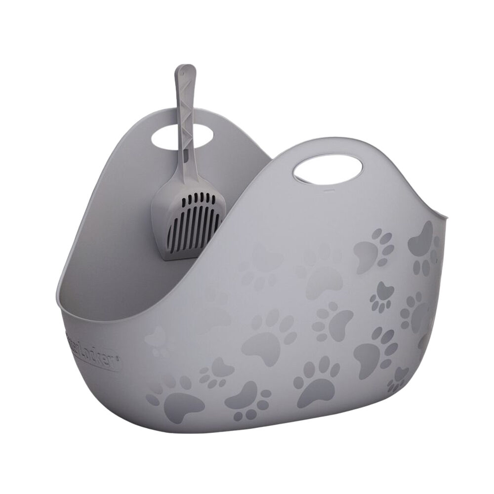 LitterLocker Litter Genie Katzentoilette – Grau