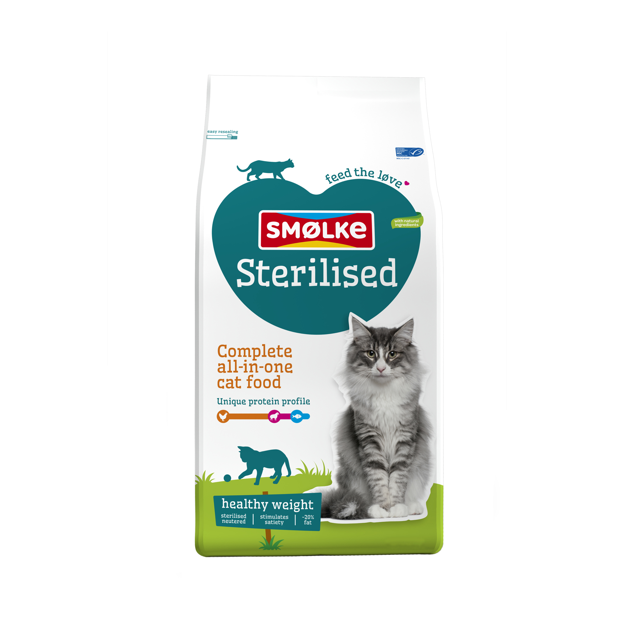 Smølke Sterilised Katzenfutter – 4 kg