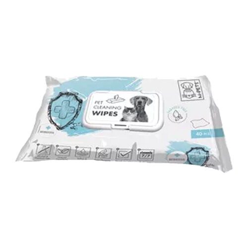 M-Pets Wipes Antibakteriell – 40 Stück