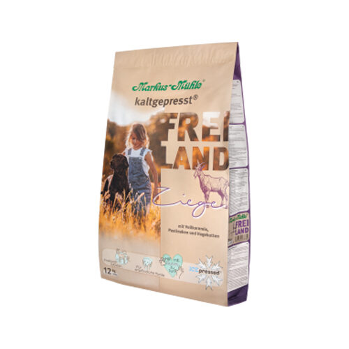 Markus Mühle Freiland Hundefutter – Ziege – 12 kg