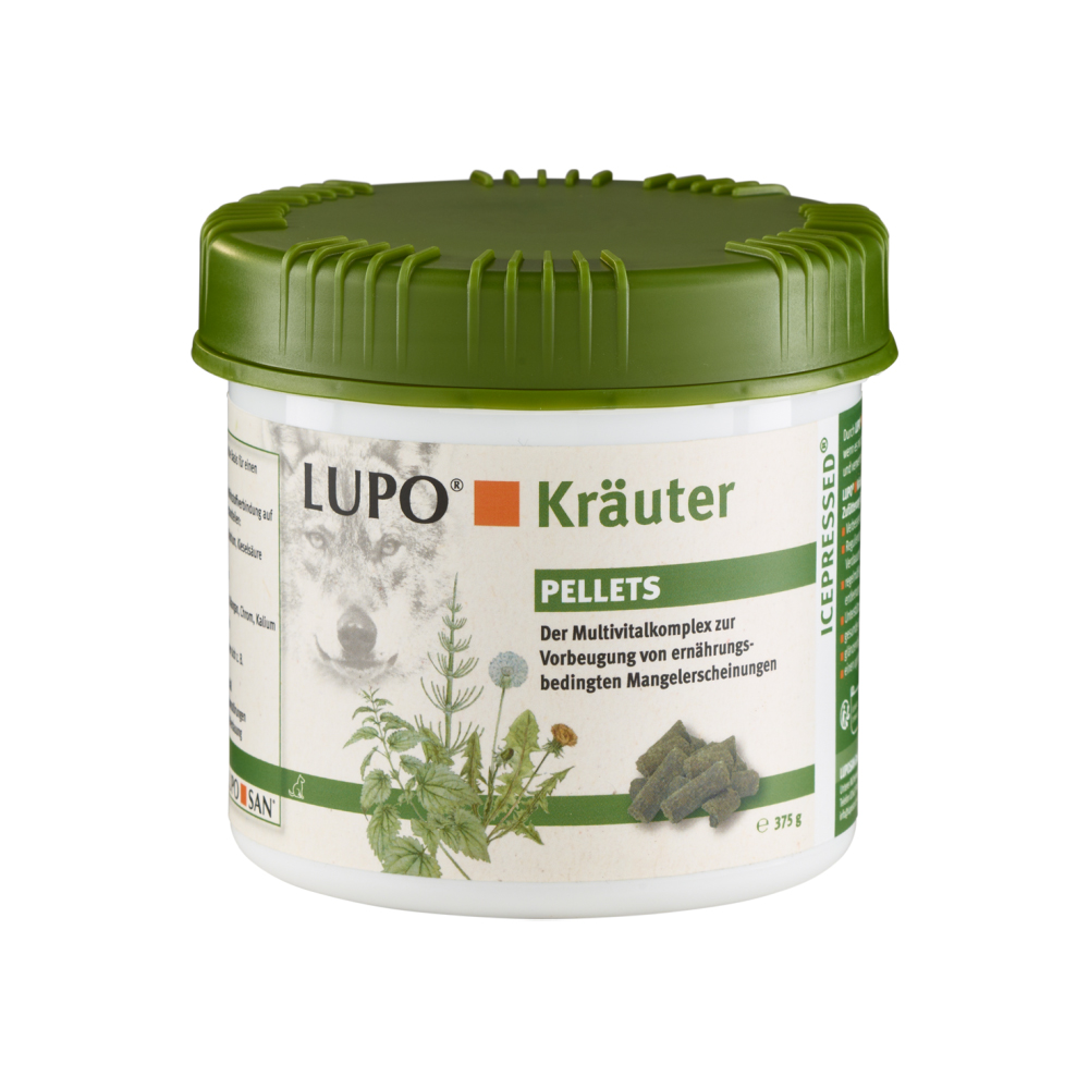 Luposan Kräuter Pellets – 180 g Luposan Kräuter Pellets – 180 g