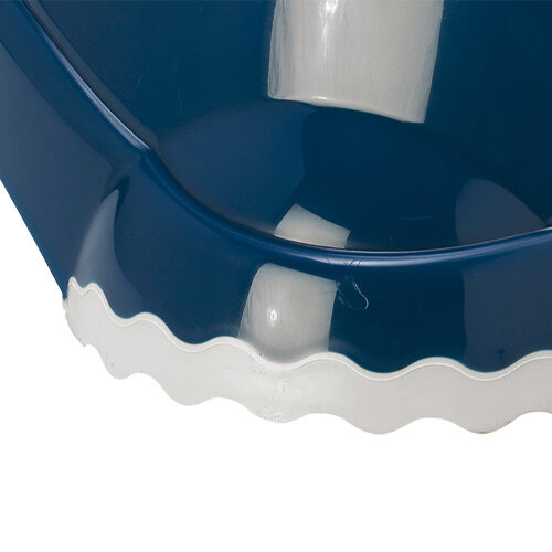 Moderna Plastik Katzennapf Smarty – Dunkelblau – 12 cm