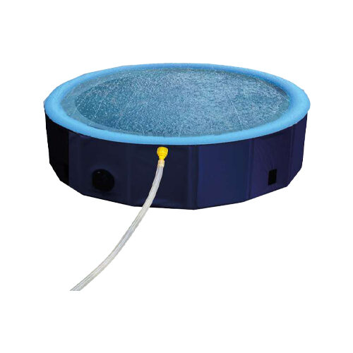 Nobby Hundepool mit Sprinkler – M – 120 x 30/35 cm