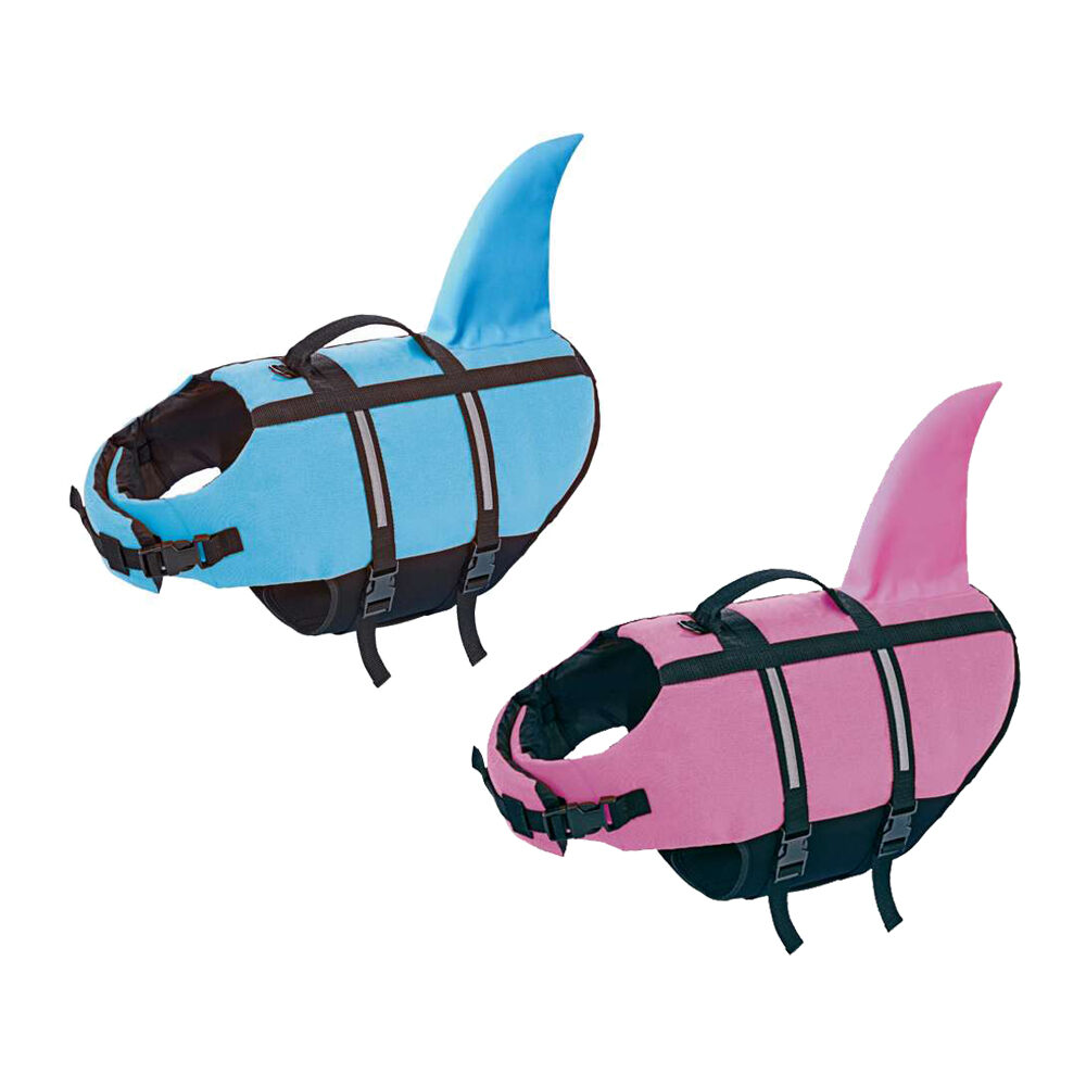 Nobby Hundeschwimmweste Sharki – M – Hellblau