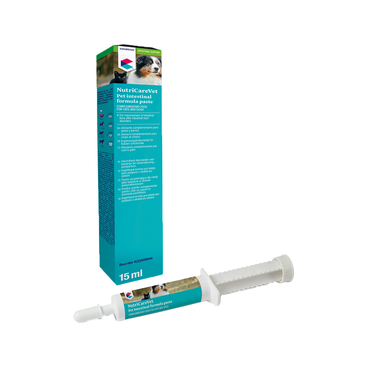 NutriCareVet Pet Intestinal Formula – Paste – 15 ml NutriCareVet Pet Intestinal Formula – Paste – 15 ml