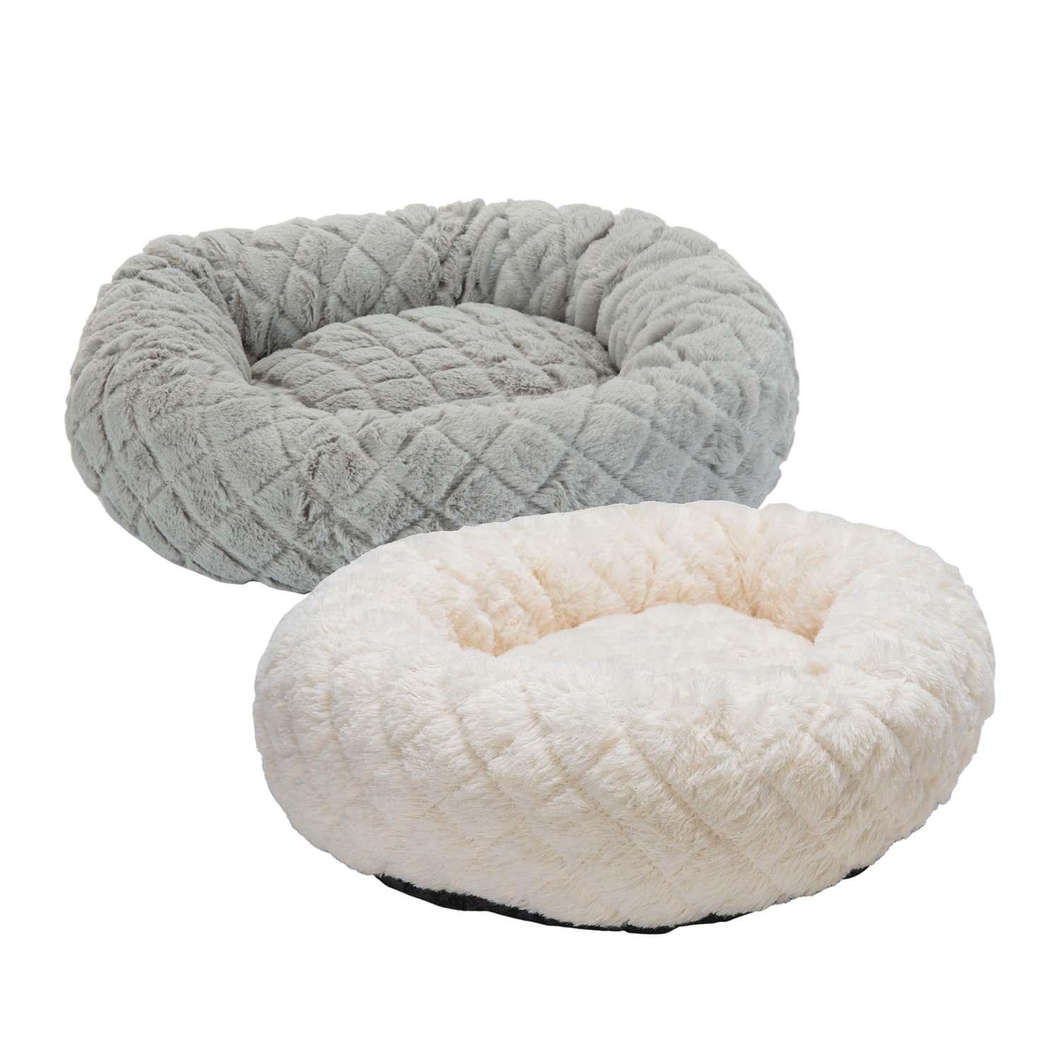 Beeztees Katzenkorb Levisa – Beige – 43 x 43 x 13 cm