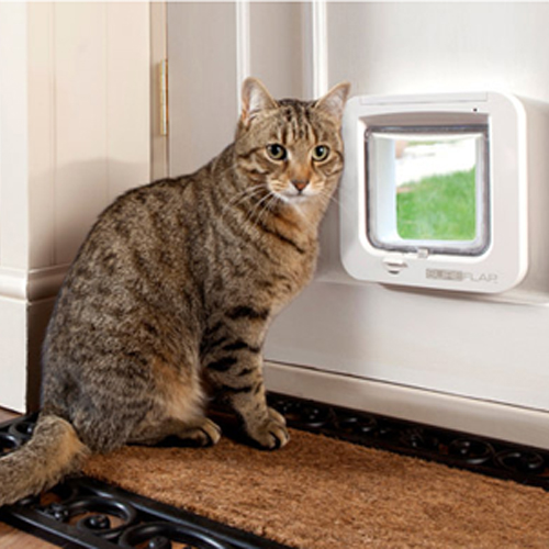 SureFlap Mikrochip Katzenklappe – Braun