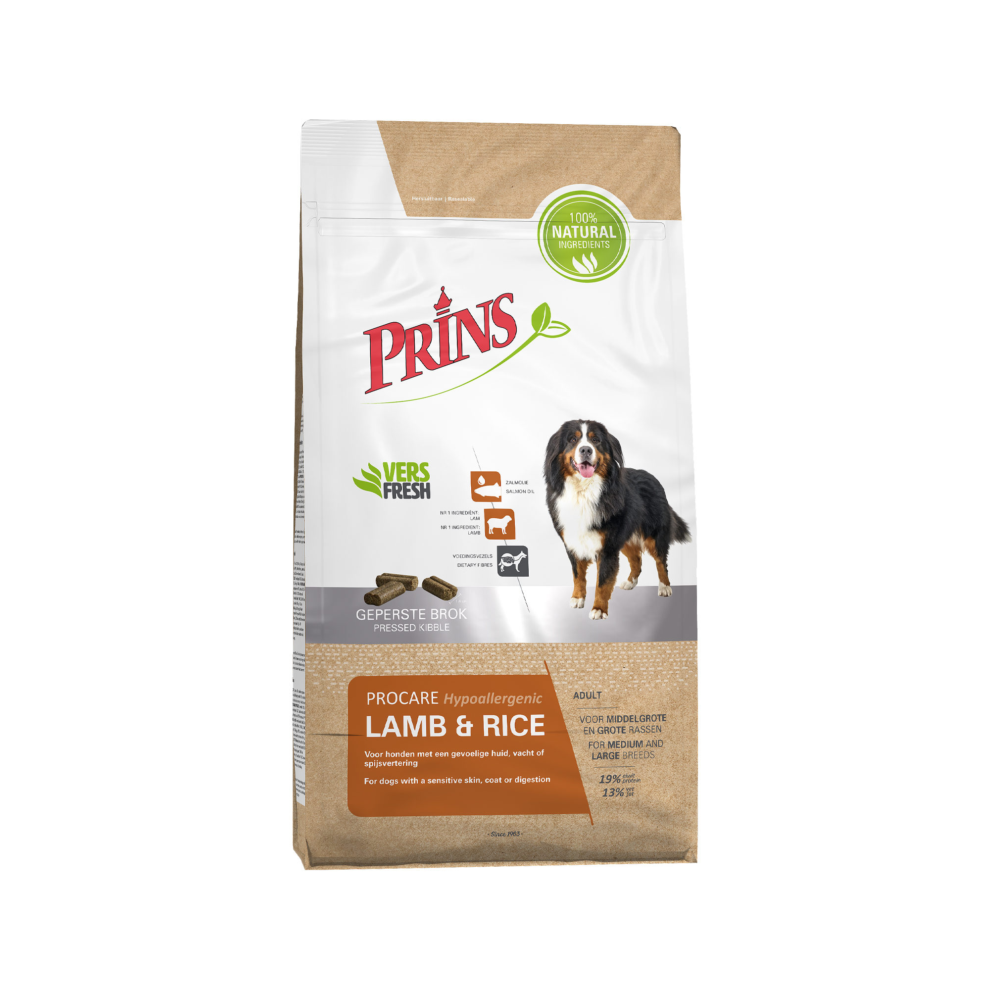 Prins ProCare Lamb & Rice Hypoallergenic – 3 kg