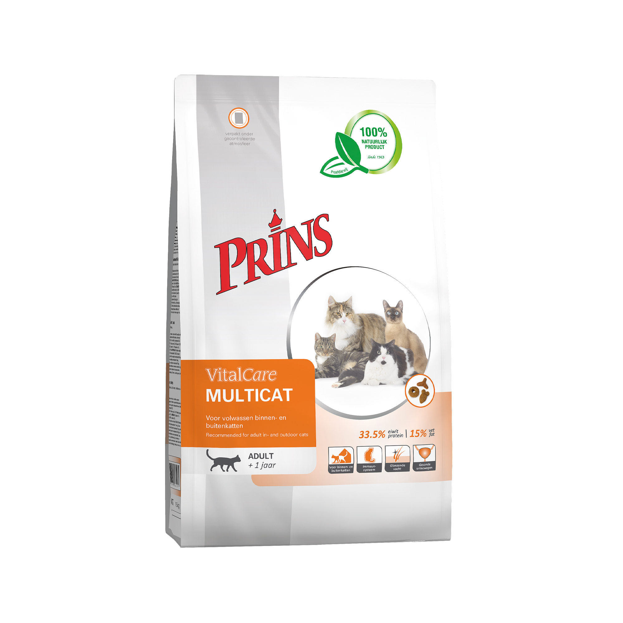 Prins VitalCare Multicat – 1,5 kg