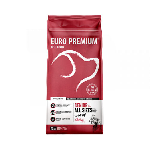Euro Premium Senior – Huhn & Reis – 2 x 12kg