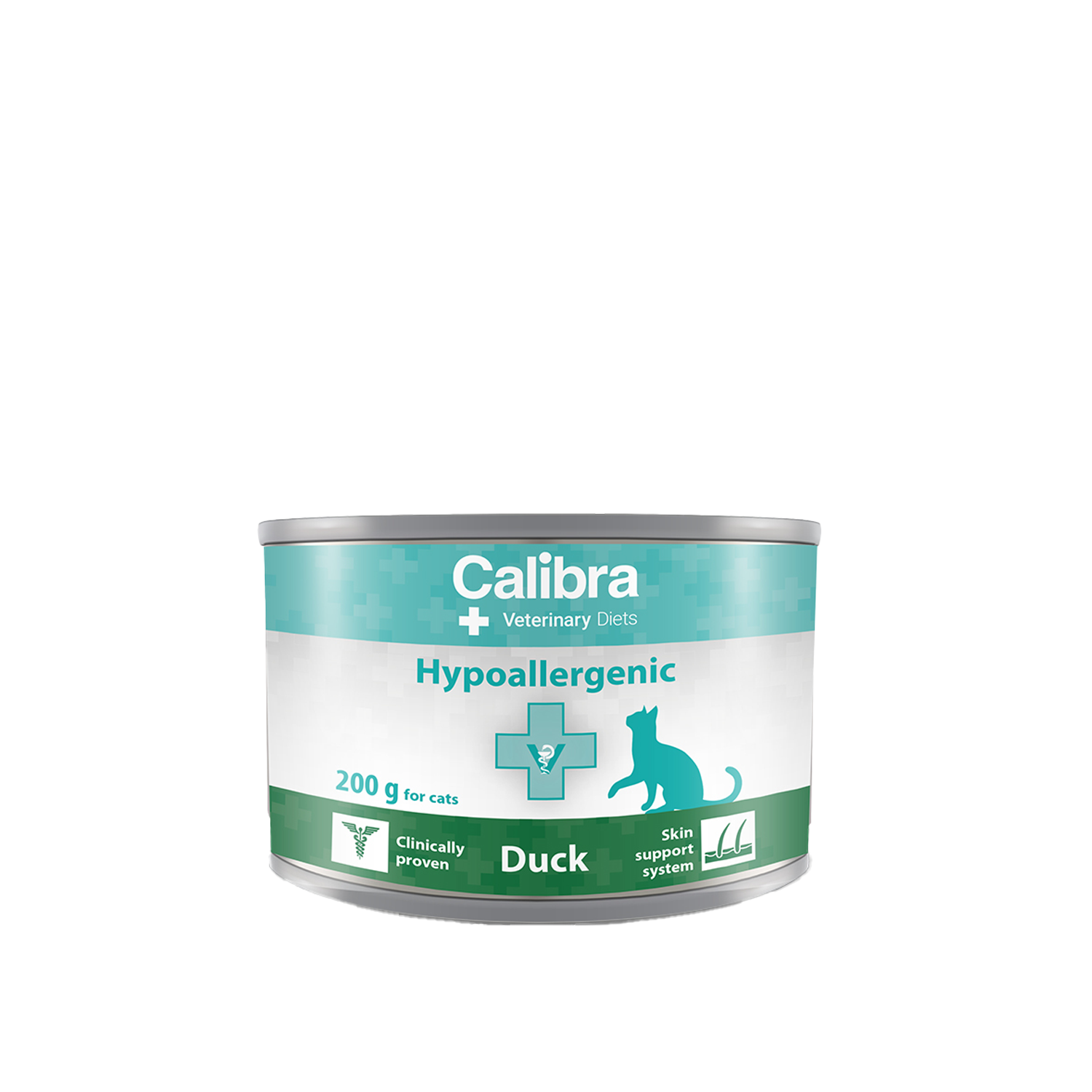 Calibra Cat Veterinary Diets – Hypoallergenic Ente – Nassfutter – 6 x 200 g