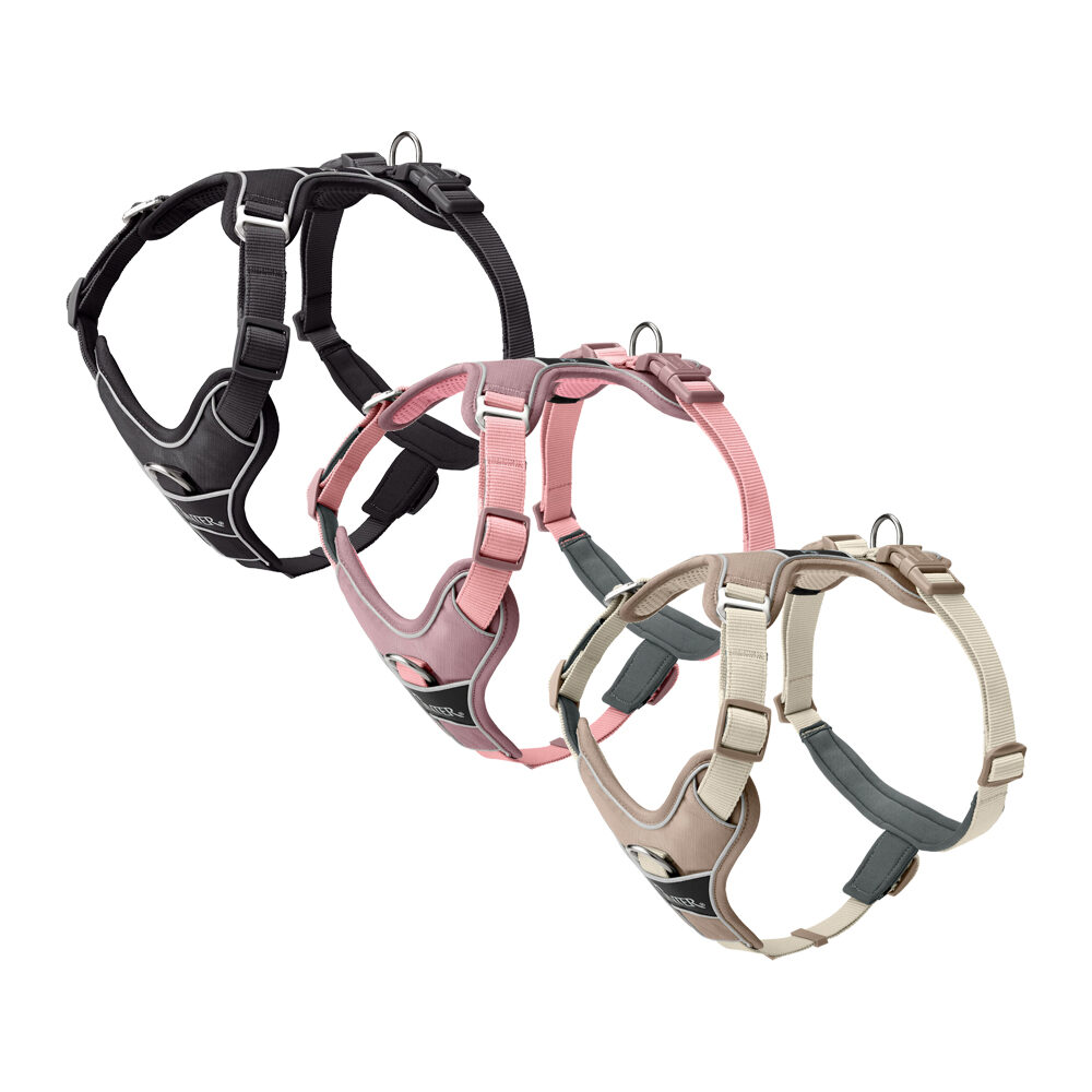 Hunter Geschirr Divo Up – Schwarz – XS