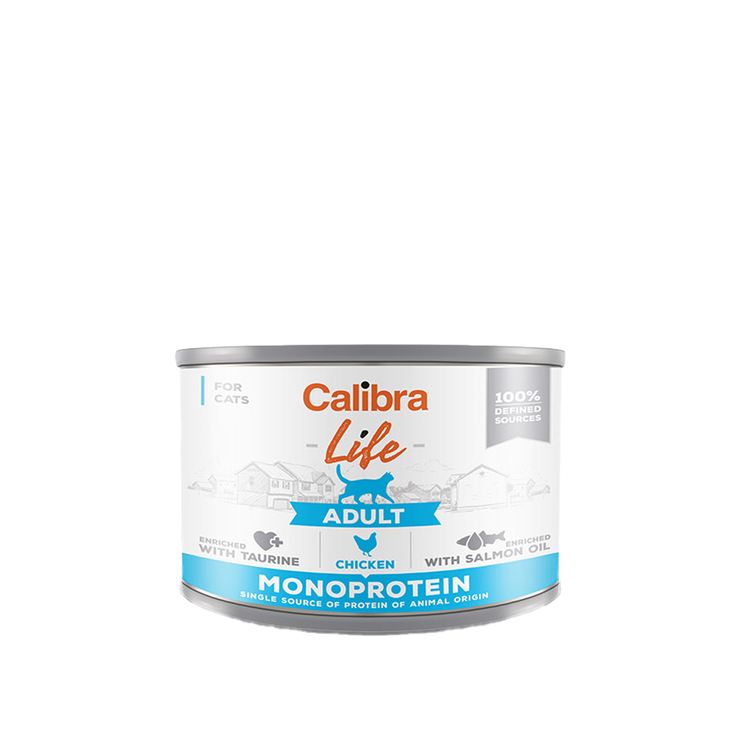 Calibra Cat Life Adult Nassfutter – Huhn – 6 x 200 g