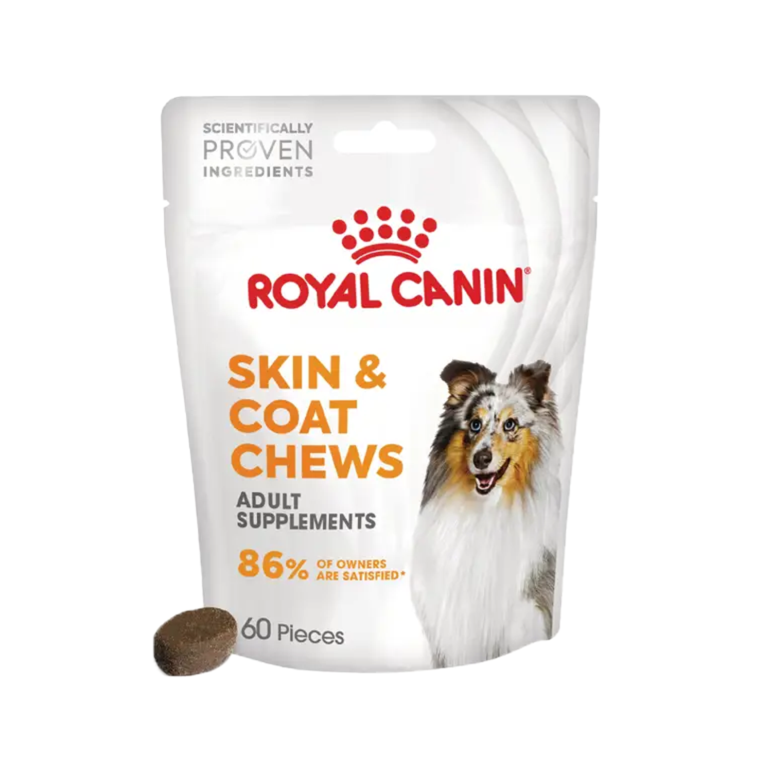 Royal Canin Skin & Coat Supplements Chews Hund – 240 gram