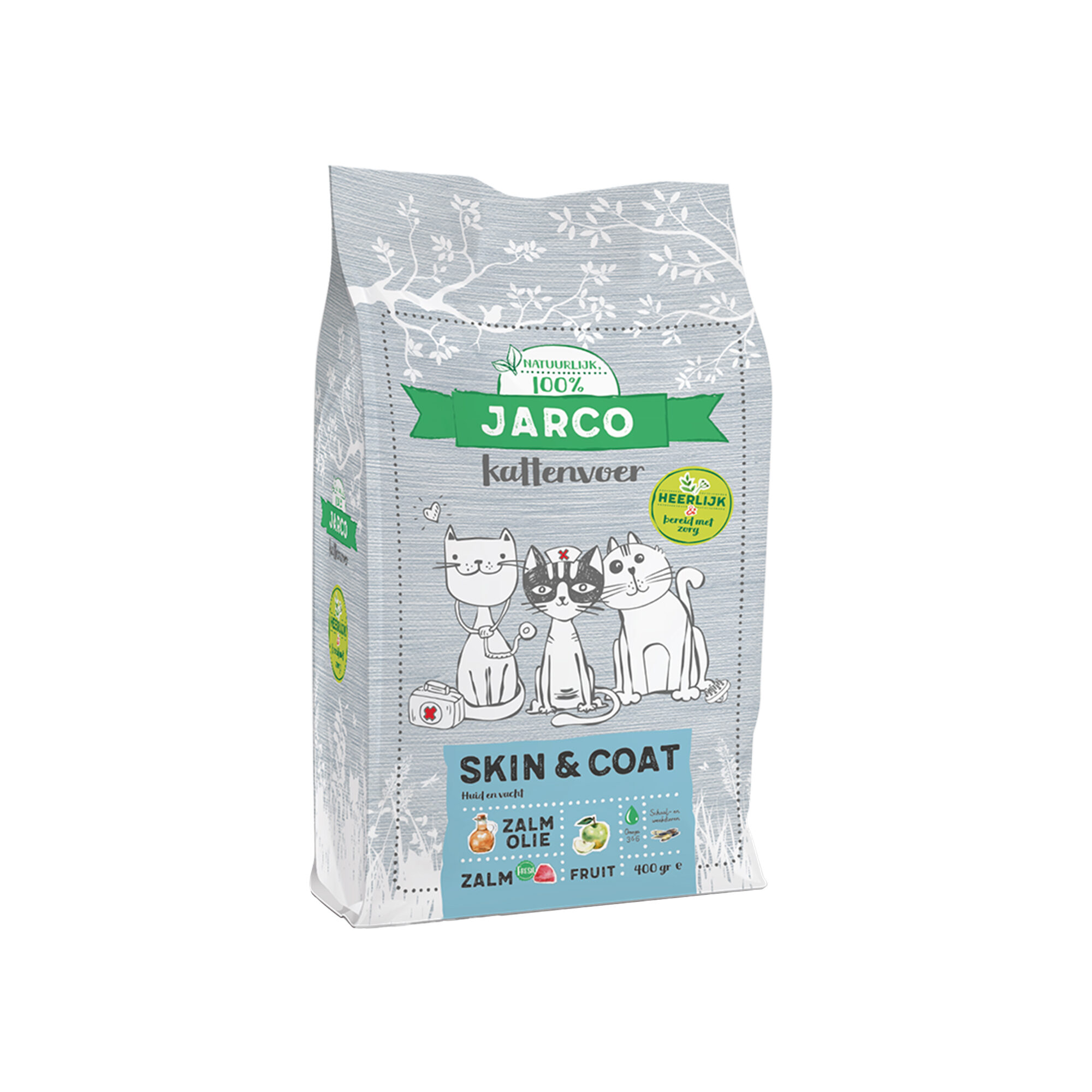 Jarco Natural Cat Skin & Coat – 2 kg