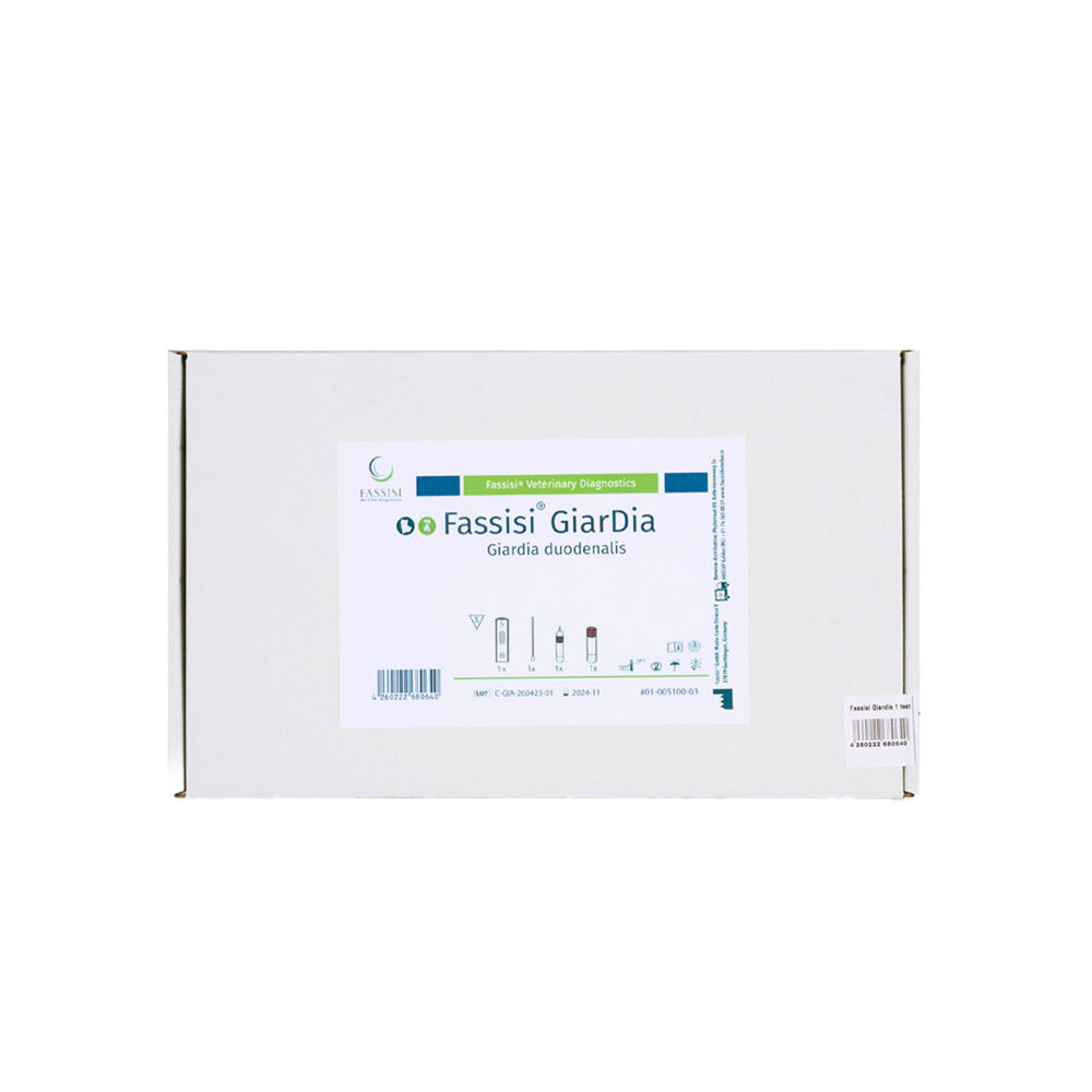 Fassisi Giardia Sneltest – 1 Stück