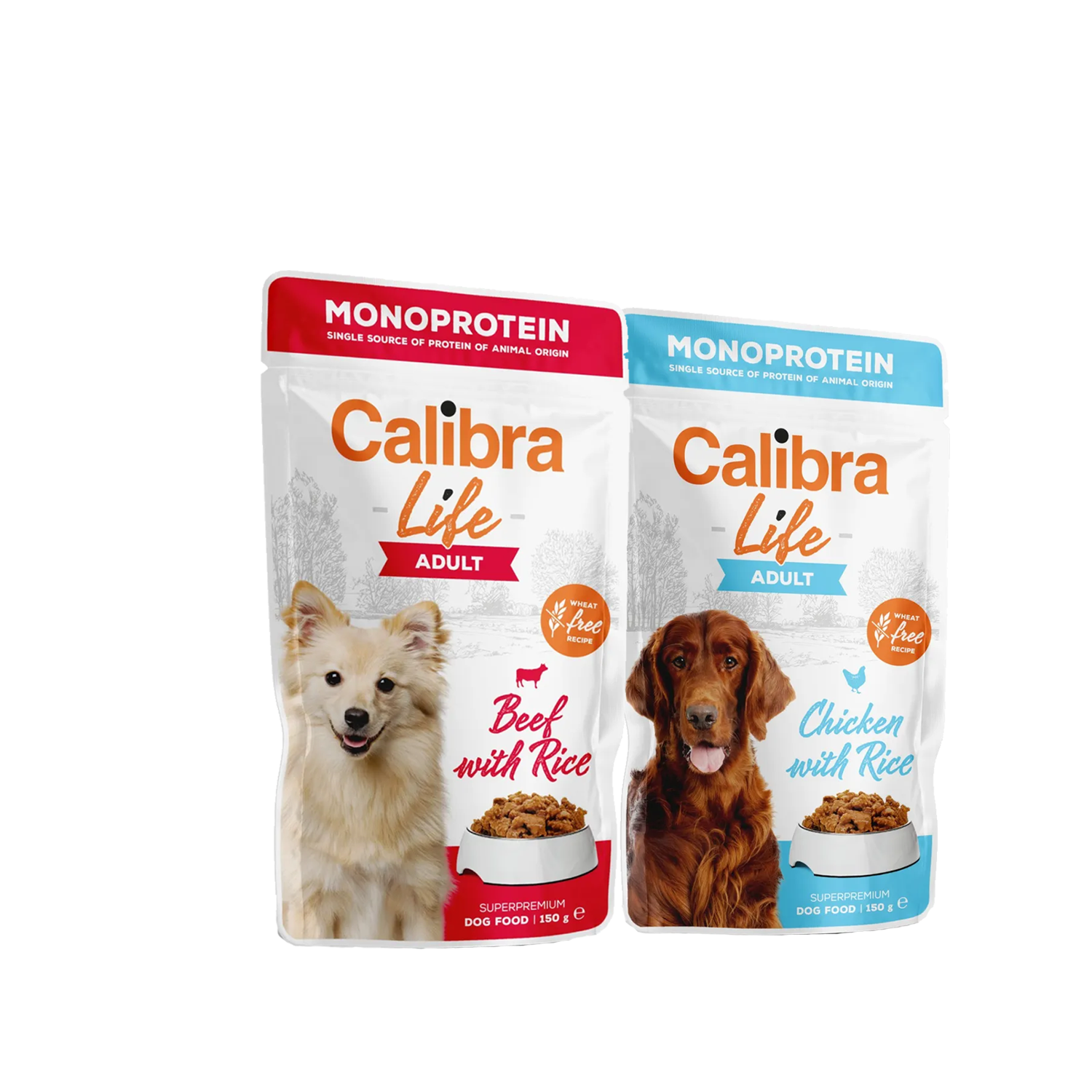 Calibra Dog Life Adult Nassfutter – Huhn – 10 x 150 Gramm Calibra Dog Life Adult Nassfutter – Huhn – 10 x 150 Gramm