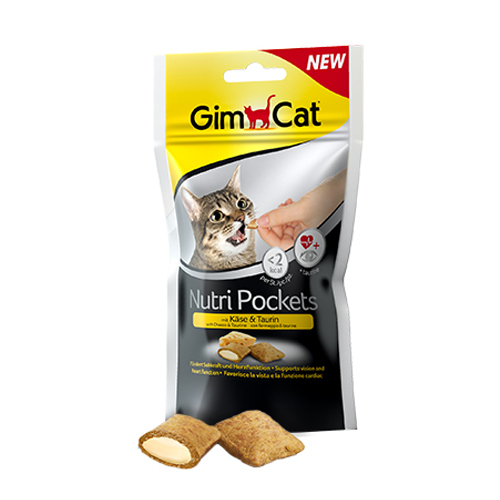 GimCat Nutri Pockets – Käse und Taurin – 60 g