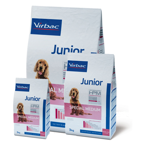Veterinary HPM Special Medium Junior Hundefutter – 3 kg