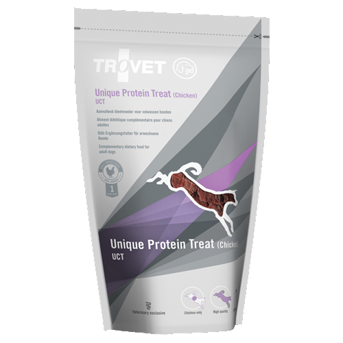 TROVET Unique Protein Treats UCT Hund – Huhn – 125 g TROVET Unique Protein Treats UCT Hund – Huhn – 125 g
