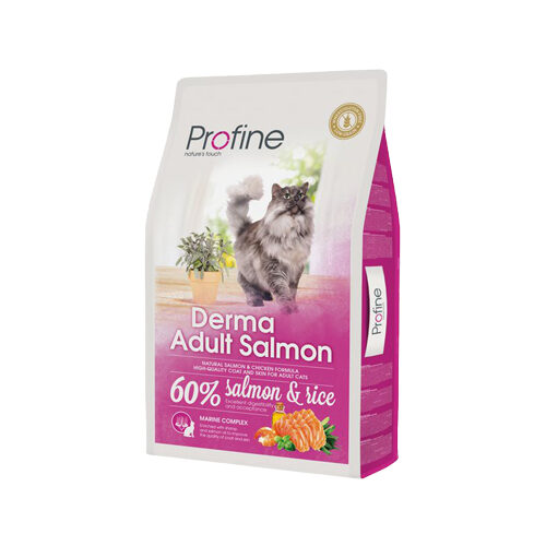 Profine Adult Derma – Katzenfutter – Lachs – 10 kg