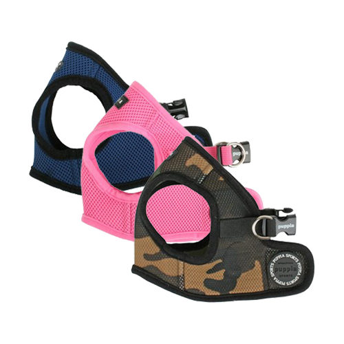 Puppia Soft Vest Hundegeschirr – Blau – XL