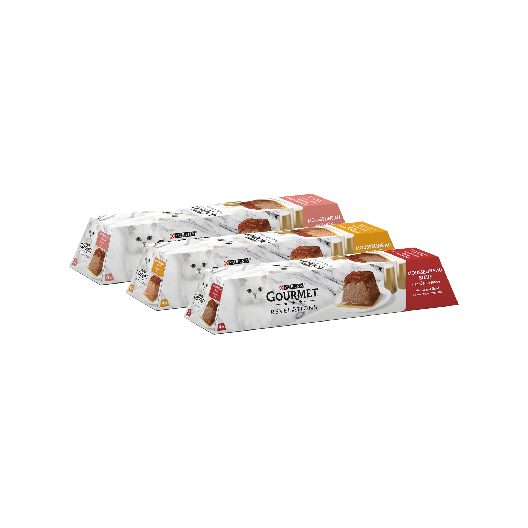 Purina Gourmet Revelations – Lachs – 8 x 57 g