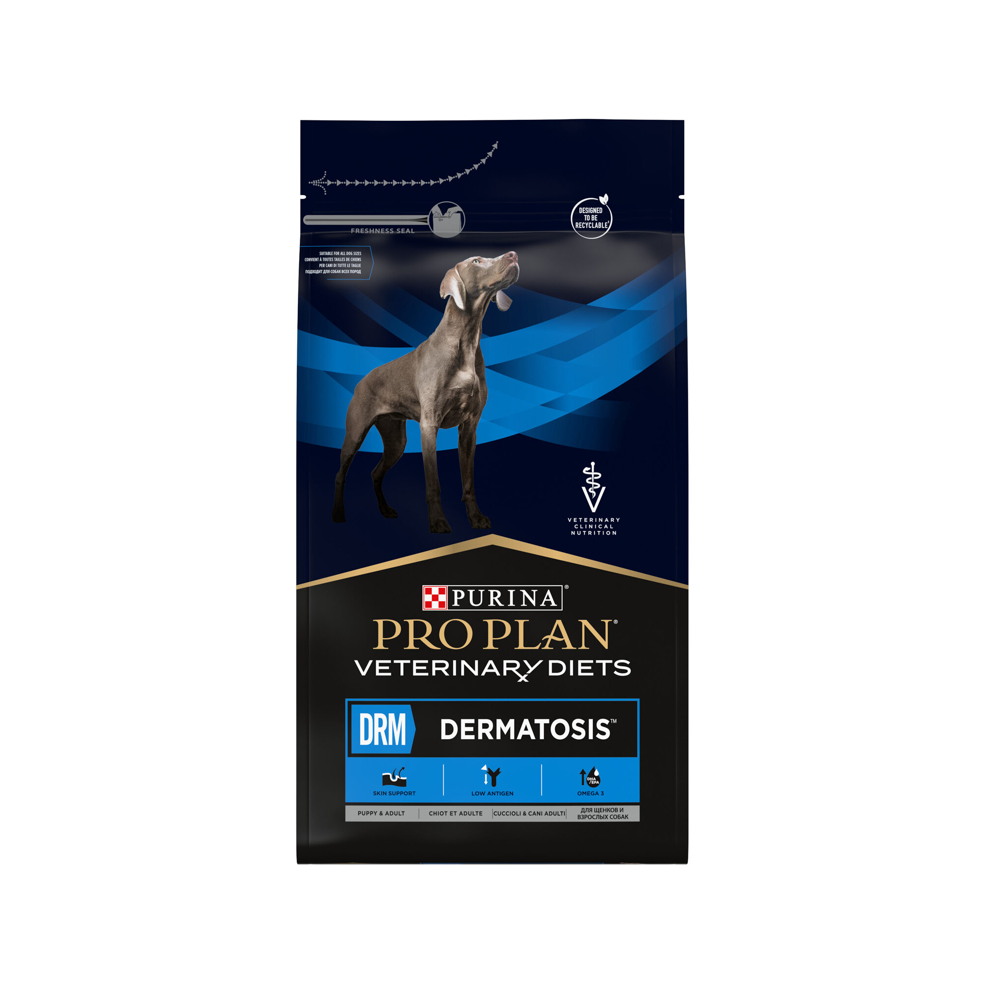 Purina Pro Plan Veterinary Diets DRM Dermatosis Hund – 12 kg