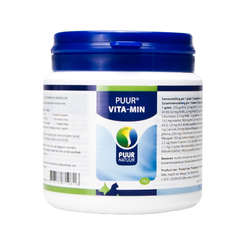 Puur Vita-min Hund/Katze (ehemals Puur Vitamine und Mineralien) – 250 g