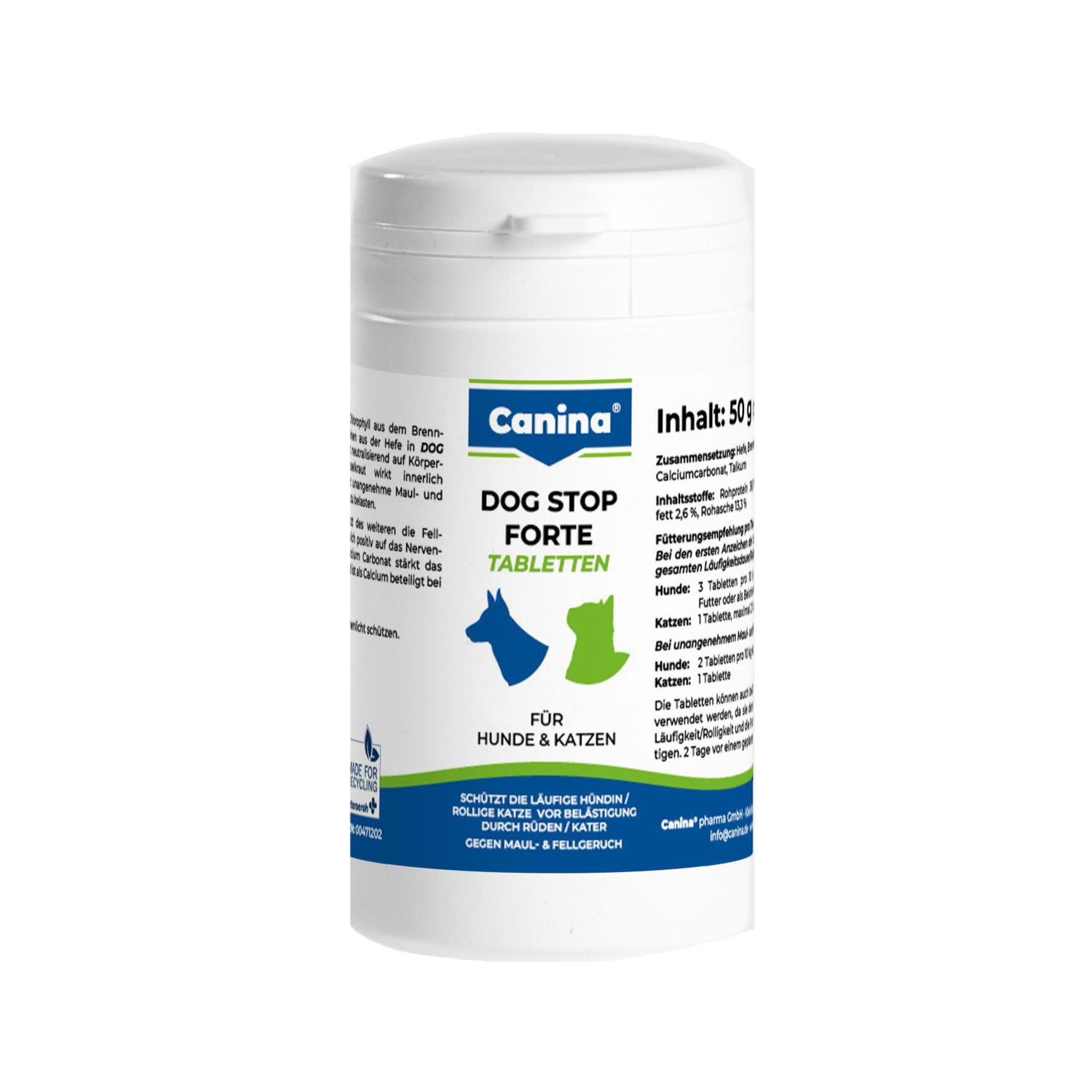 Canina Dog Stop Forte – 60 Tabletten
