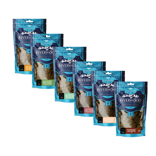 Riverwood Mini Cubes – Kabeljau & Hering – 125 g