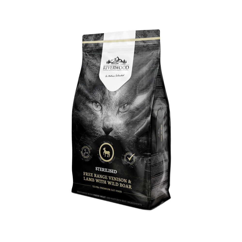 Riverwood Sterilised – Hirsch  & Lamm mit Wildschwein – 2 kg