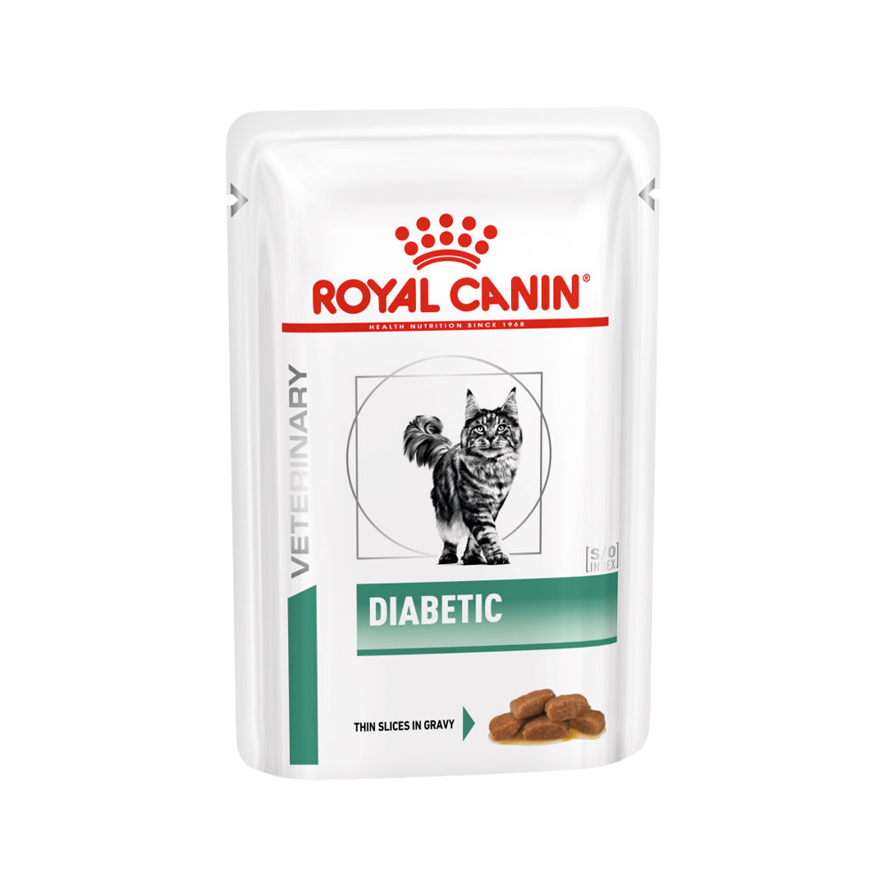 Royal Canin Diabetic Katzenfutter – Frischebeutel – 12 x 85 g