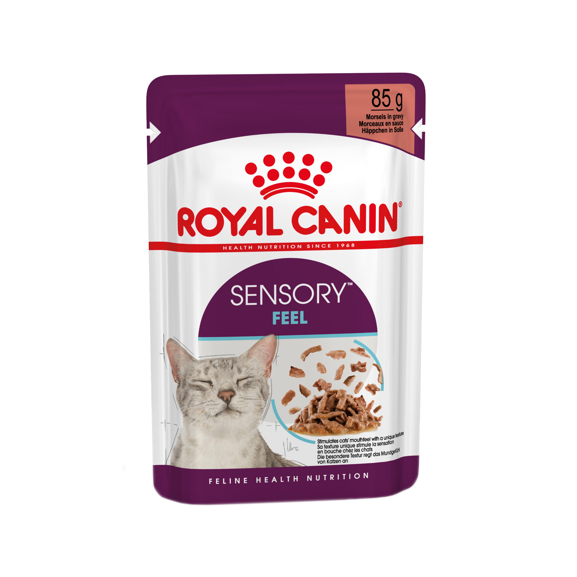 Royal Canin FHN Sensory Feel in Gravy – 12 x 85 g