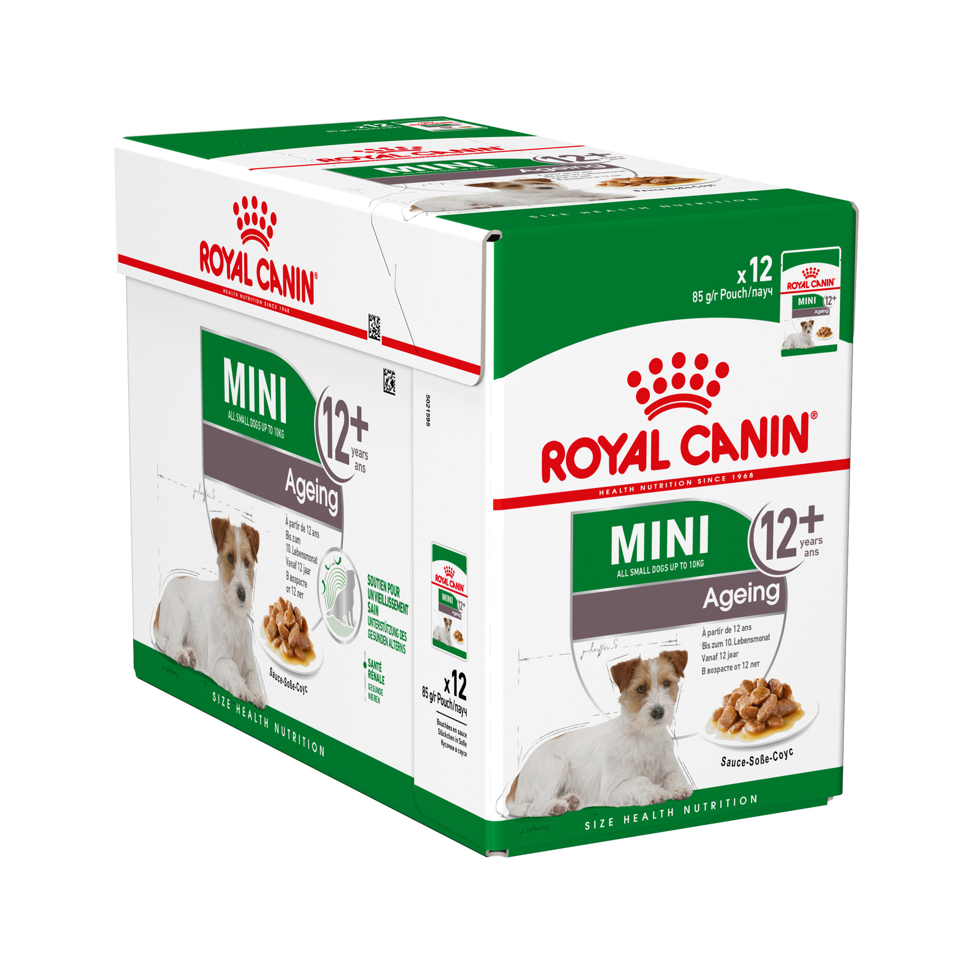 Royal Canin Mini Ageing 12+ Hundefutter – Frischebeutel – 12 x 85 g