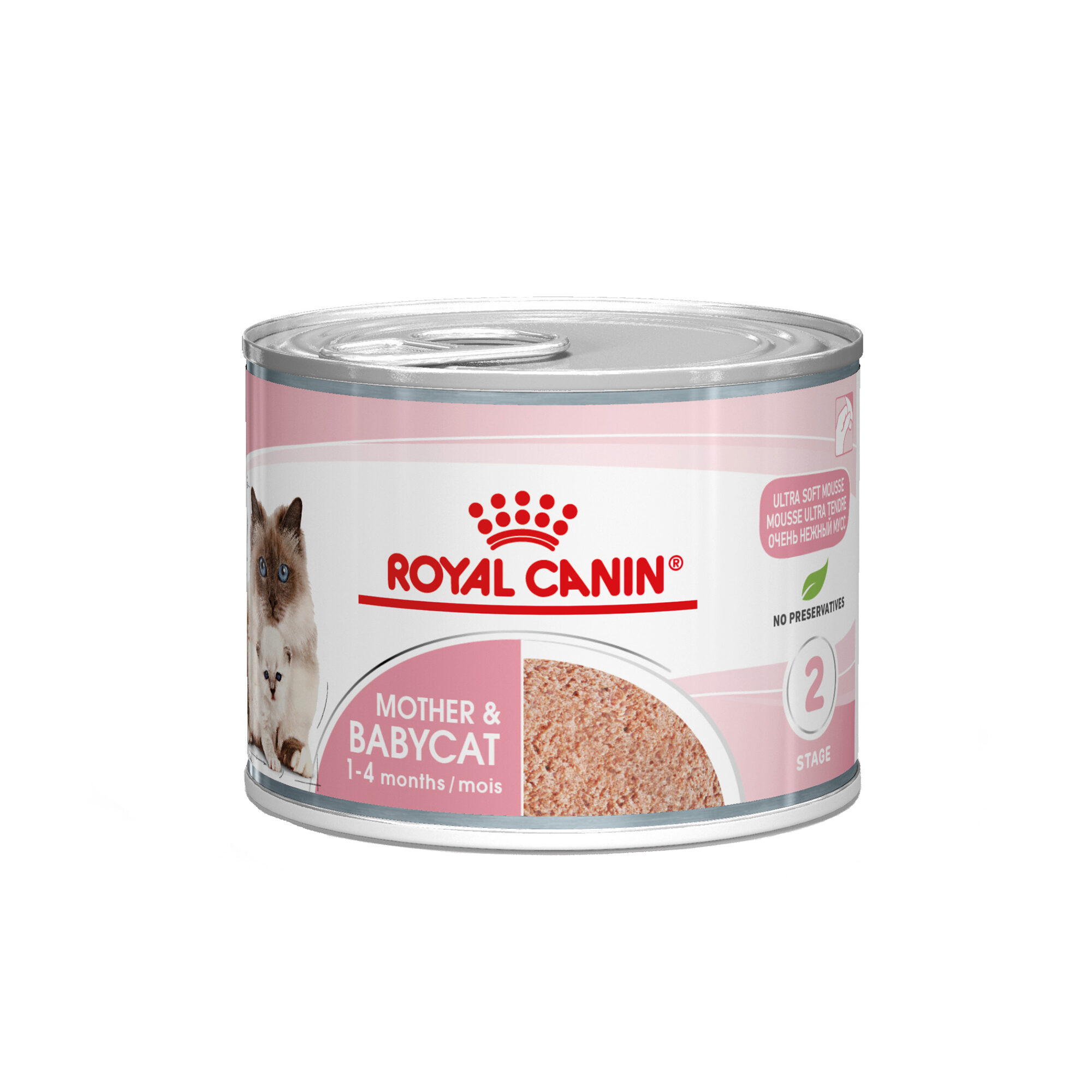 Royal Canin Mother & Babycat Ultra Soft Mousse Katzenfutter – Frischebeutel – 12 x 195 g