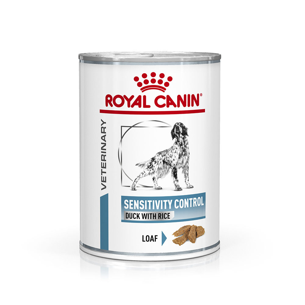 Royal Canin Sensitivity Control Hundefutter – Dosen – Ente & Reis – 12 x 410 g