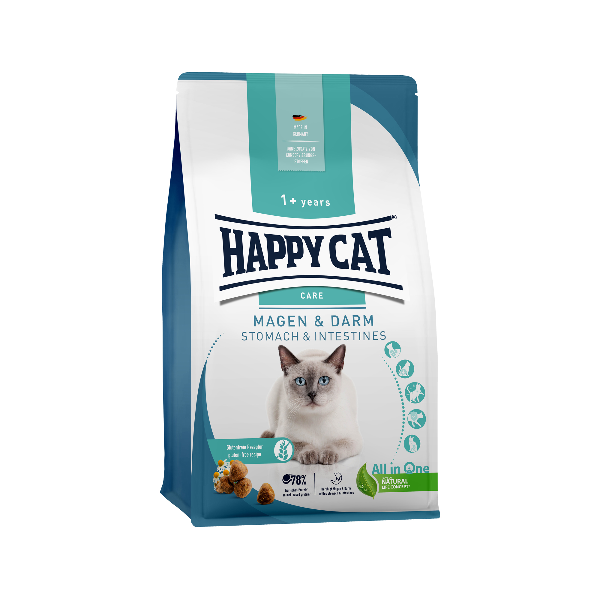 Happy Cat Care Magen & Darm – 1,3 kg