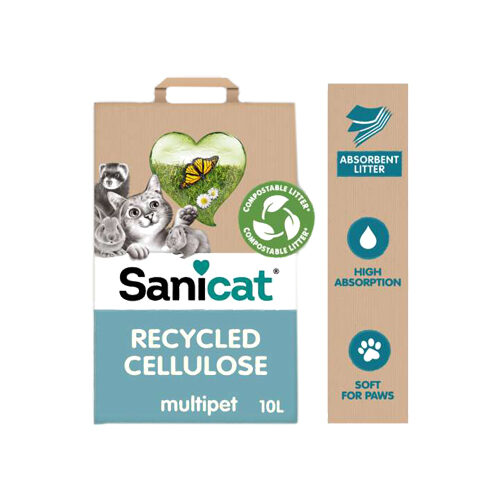 Sanicat recycelte Zellulose – 20 l