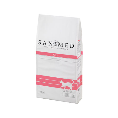 SANIMED Adult Cat – 2 x 4.5 kg. SANIMED Adult Cat – 2 x 4.5 kg.