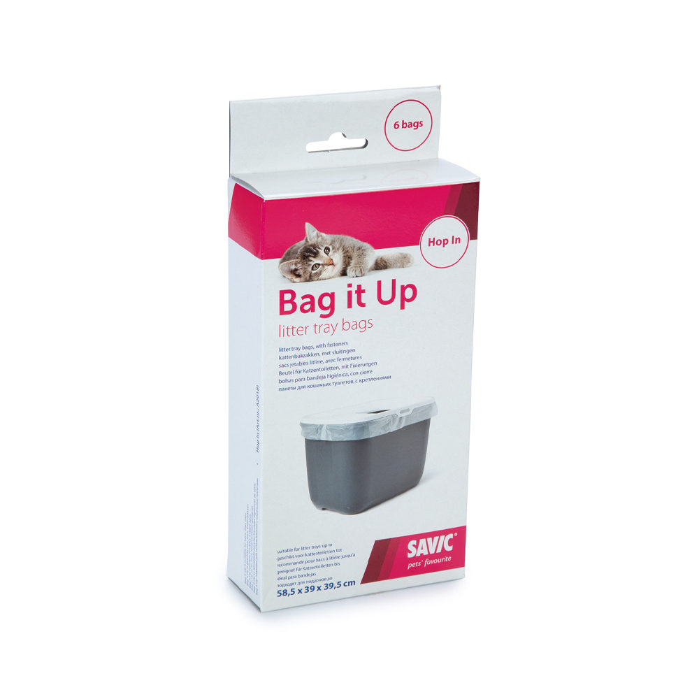 Savic Kattenklobeutel Hop In – 6 Stück Savic Kattenklobeutel Hop In – 6 Stück